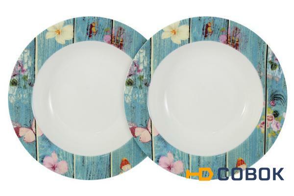 Фото Набор из 2-х суповых тарелок Фантазия - PWW-150118-23AL Primavera