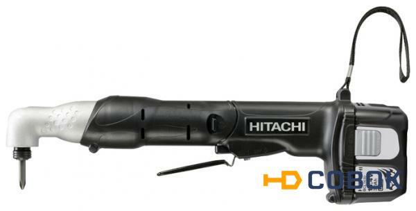 Фото Аккумуляторный угловой ударный шуруповерт Hitachi WH14DCAL