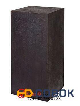 Фото Кашпо из композитной керамики Alegria pedestal elephant leather burnt amber 6ALEPB083