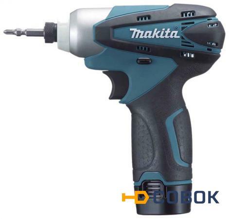 Фото Аккумуляторный ударный шуруповерт Makita TD090DWE