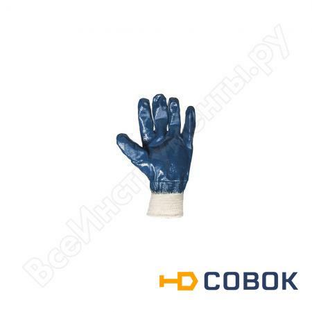 Фото Защитные перчатки с нитриловым покрытием JetaSafety JN065/XL