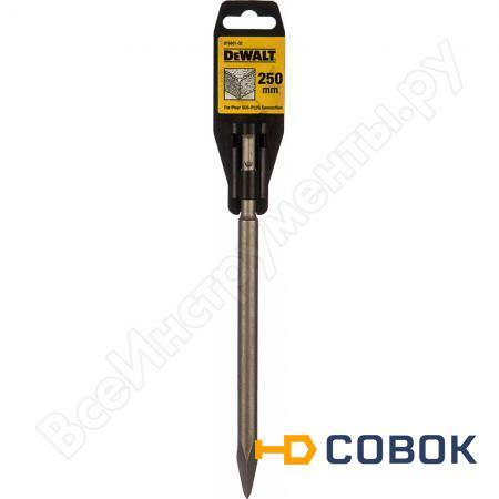 Фото Долото пика SDS-plus (250 мм) DeWALT 6801