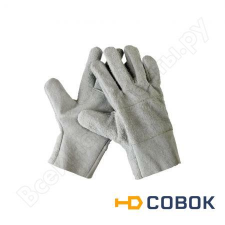 Фото Рабочие кожаные перчатки СИБИН р.XL 1134-XL