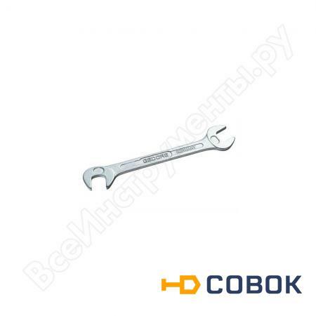 Фото Гаечный двусторонний ключ GEDORE малый размер 9 мм 6094630