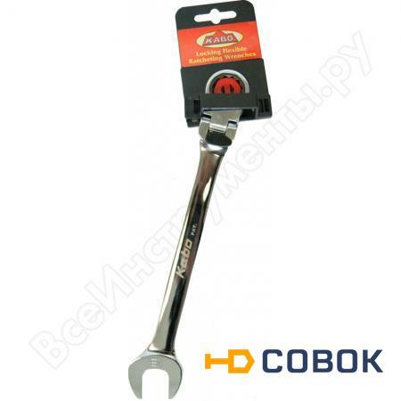 Фото Гаечный ключ комбинированный с трещоткой 12 мм KABO PFFL121 72 зуба
