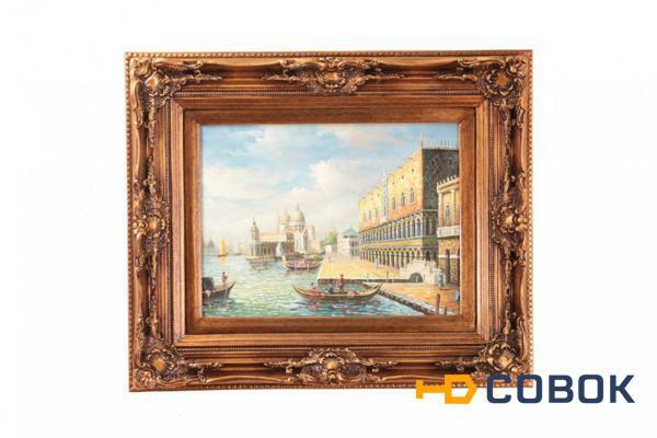 Фото Картина "венеция" полотно 40*30 см. багет 60*50 см. Frame Factory (107-112)