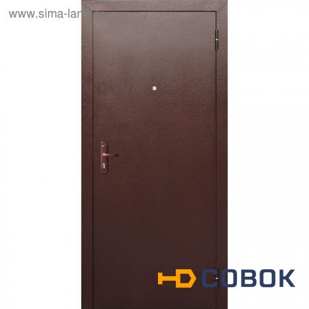 Фото Входные двери PRORAB Дверь металлическая СтройГост 5 РФ металл/металл (860 L)