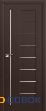 Фото Межкомнатная дверь Profil Doors 17U Темно-коричневый