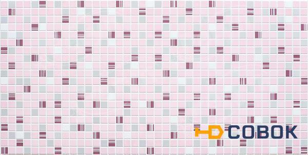Фото Панели стеновые PRORAB Панели ПВХ (стеновые) Декопан мозаика "Кофе розовый"
