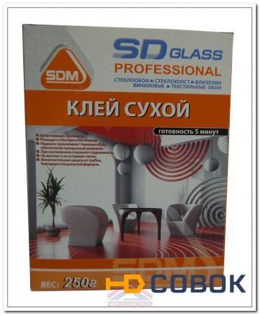 Фото Клей SD-Glass Professional универсал.для стеклохолста,стеклообоев 250гр.