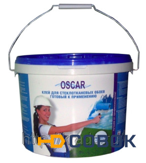 Фото OSCAR (Оскар) клей для стеклотканевых обоев готовый к использованию (10кг)