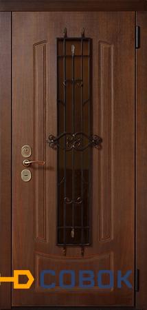 Фото Входная металлическая дверь "Декор Т1"