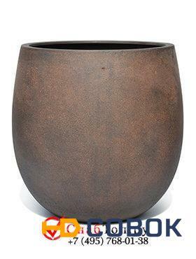 Фото Кашпо из композитной керамики D-lite balloon m rusty iron-concrete 6DLIRI656