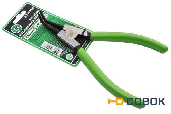 Фото Разжим стопорных колец "АВТОТОРГ" 180мм (загнутый)