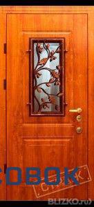 Фото Дверь входная бронированная STRAG Lattise ОСЕНЬ для частного дома