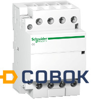 Фото МОДУЛЬНЫЙ КОНТАКТОР 4 ПОЛЮСА (4НЗ).63А. ЦЕПЬ УПРАВЛЕНИЯ 220В 50ГЦ Schneider Electric GC6304M5