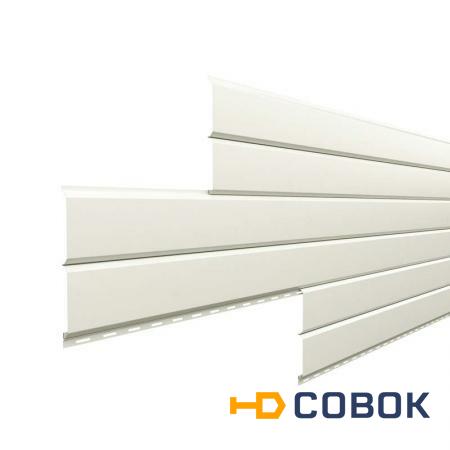 Фото Металл Профиль Сайдинг Lбрус-15х240 (ПЭ-01-9002-0.5)