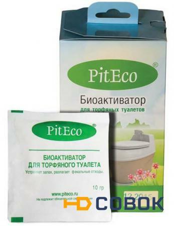 Фото Биоактиватор Piteco для торфяных туалетов 160гр. (15339)