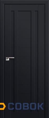 Фото Межкомнатная дверь Profil Doors 14U Черный матовый