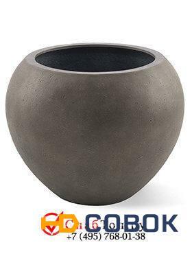 Фото Кашпо из композитной керамики D-lite global natural concrete 6DLINC433