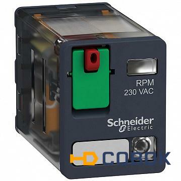 Фото Реле 2CO светодиод 230В переменного тока | код. RPM22P7 | Schneider Electric