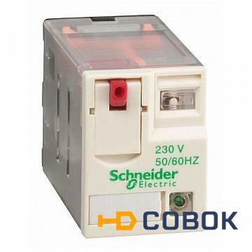 Фото Реле 4 CO СВТД слаботочное 230В переменного тока | код. RXM4GB2P7 | Schneider Electric