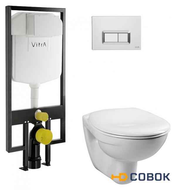 Фото Комплект инсталляция и унитаз 9773B003-7200 VITRA