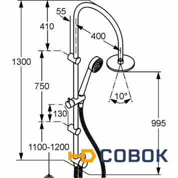 Фото Dual Shower System