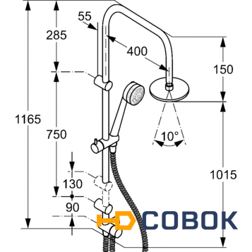 Фото Dual Shower System