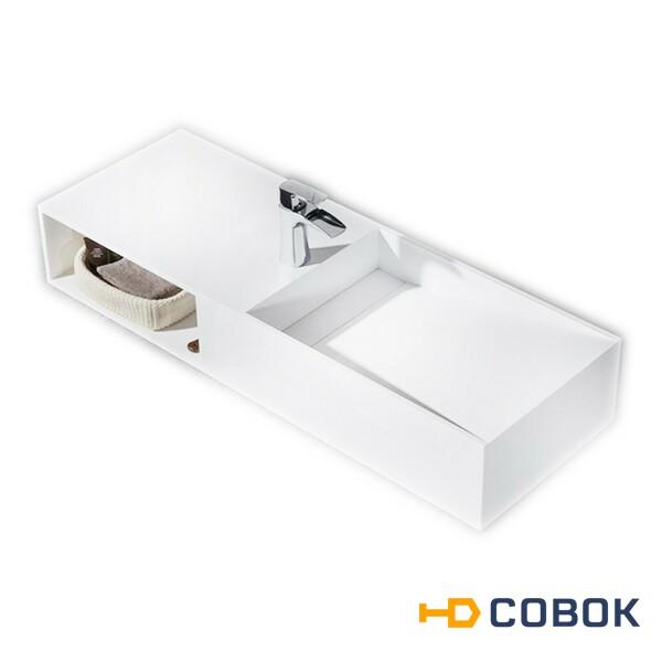 Фото Раковина NT Bathroom 120 NT501 L Белый