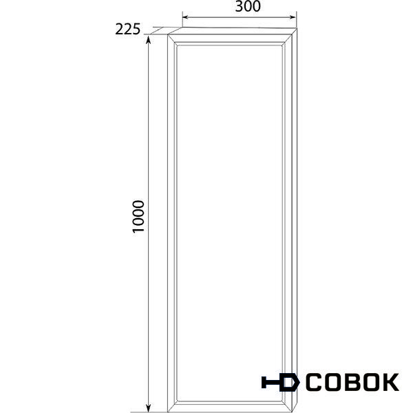 Фото Marka One У73207 Пенал Milacco 30П 1д. Onyx L