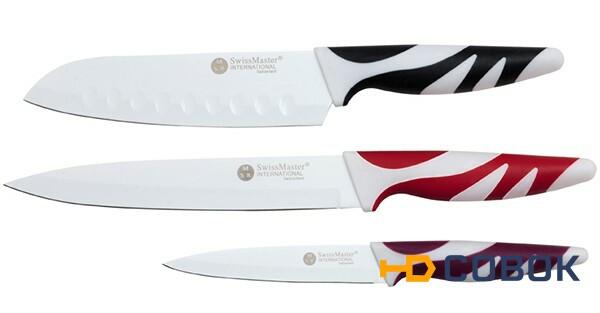 Фото Набор кухонных ножей Swiss Master SMR-7700W