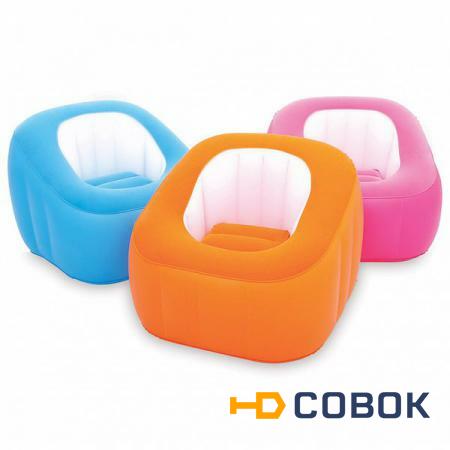 Фото Надувное кресло Bestway 75046 Comfi Cube (74х74х64см)