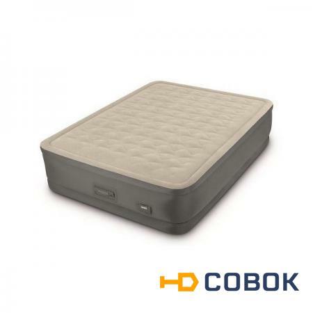 Фото Двуспальная надувная кровать Intex 64926 Premaire II Elevated Airbed + насос (152х203х46см)