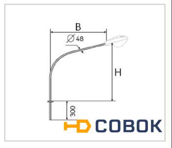 Фото Кронштейн 1.К1-0,5-0,5-Ф2