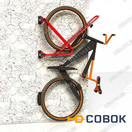 Фото Настенный кронштейн для велосипеда поворотный запираемый