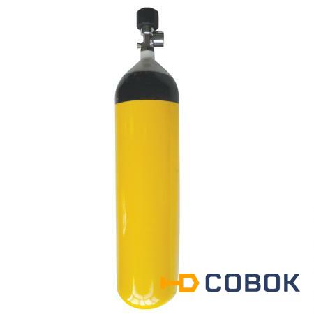 Фото Lalizas Запасной баллон с воздухом Lalizas 02302 6 литров с клапаном на 300 бар для автономного дыхательного аппарата