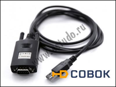 Фото USB-RS232 Кабель-переходник USB->COM (9M) STLab «USB-SERIAL-4 (USB-RS232)» (1,5м) (ret)