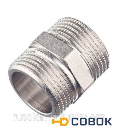 Фото Ниппель (бочонок) Stout 3/4" нар(ш) х 3/4" нар(ш)