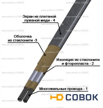 Фото Провод термоэлектродный СФКЭ-ХА 2х2.5