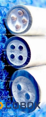 Фото Нагревостойкий кабель с минеральной изоляцией в стальной оболочке КНМСНХ 1х0.283