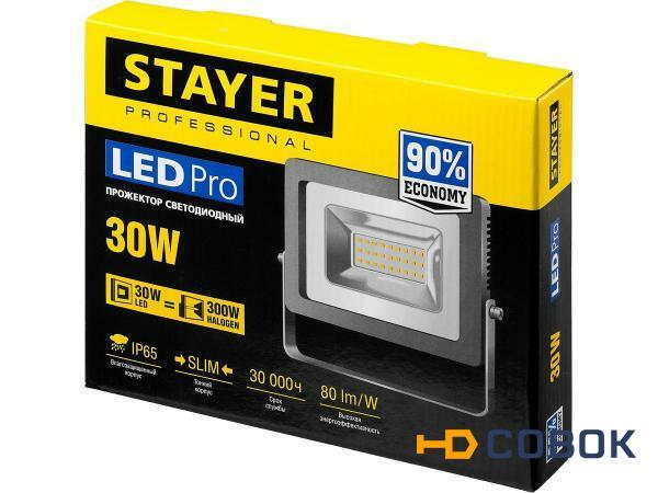 Фото STAYER LED-Pro 30 Вт прожектор светодиодный