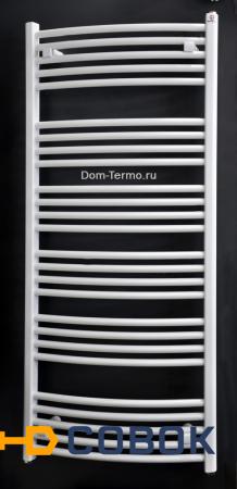 Фото Электрический полотенцесушитель TERMA DOMI (белый) 500х1116 мм