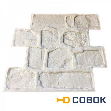 Фото Форма для печатного бетона "Стеновой камень"