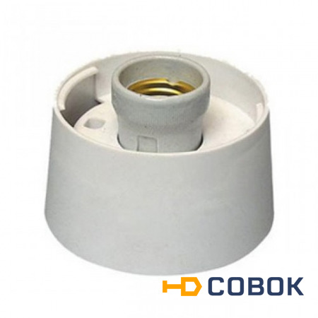 Фото Патроны и кольца для ламп PRORAB Основание к светильнику НББ 64-60 прямое пластик