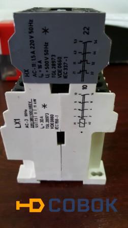 Фото Пускатель LX1 Iн=30A с HX Itн=16A