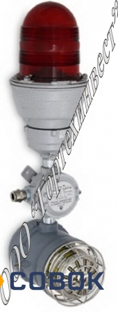 Фото Взрывозащищенное модульное интенсивное светозвуковое устройство QFM-XLF/EMH (сирена+маяк)
