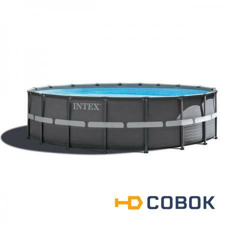 Фото Каркасный бассейн Intex 26330 Ultra Frame Pool (549х132см) + аксессуары