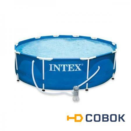 Фото Бассейн каркасный Intex 28202NP "Metal Frame Pool" 305х76см