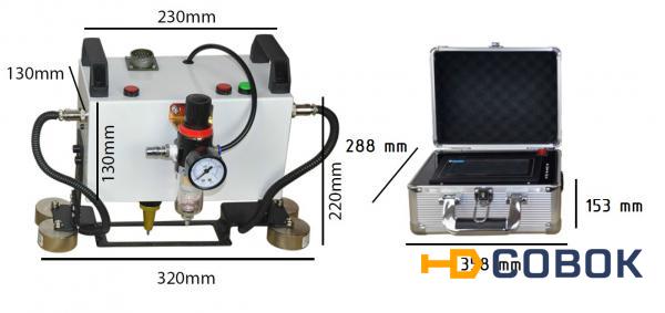 Фото ПОРТАТИВНЫЙ ИГЛОУДАРНЫЙ МАРКИРАТОР С КОНТРОЛЛЕРОМ МРП-1240 (120×40 мм)
